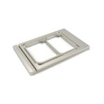 Menybricka 227 x 178 mm - Liten - 2 fack