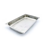 Gastronormbehållare 1/1 GN - perforerad - 6,5 cm djup - 53 x 32,5 cm - rostfritt stål