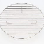 Grillplatta i rostfritt stål 27cm