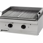 Heavy Duty Lava Stone Grill - Gas - Dubbel enhet - 70 cm djup