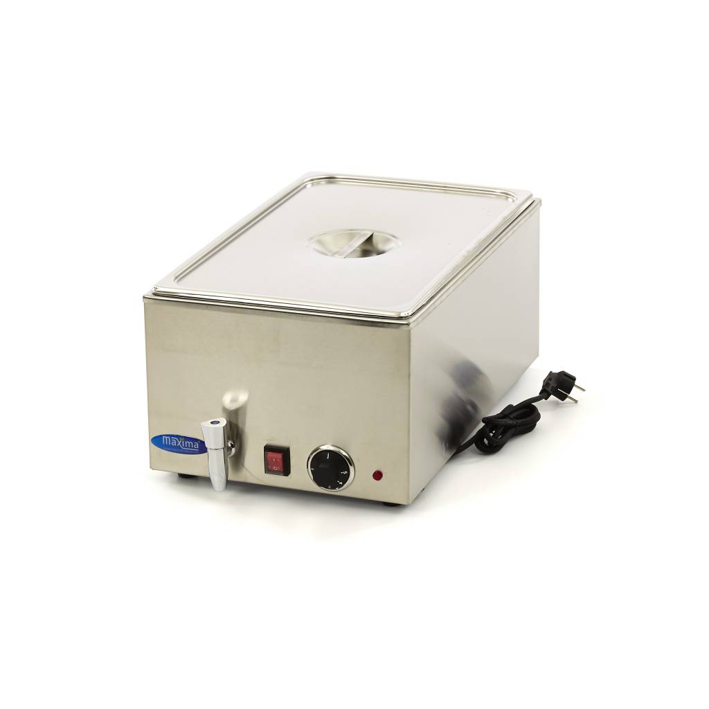 sp-005-61656e67a1720.jpg Bain Marie med kran - inkl. 1 x 1/1 GN Set - Bild 1