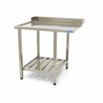 Diskbordsbord med bakstycke - 90 x 75cm - Vänster