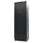 Frys - 400L - 6 fasta hyllor - Svart