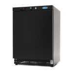 Frys - 200L - 2 fasta hyllor - Svart